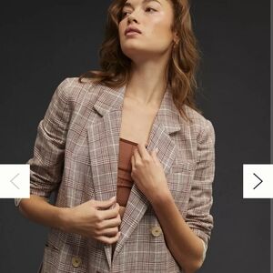 Plaid Women's Blazer